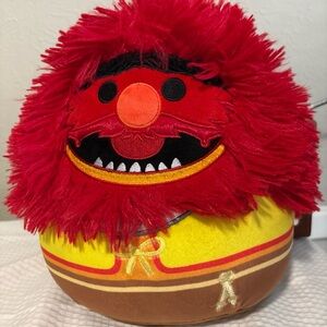 Squishmallows  Disney The Muppets ANIMAL the Red Haired Creature